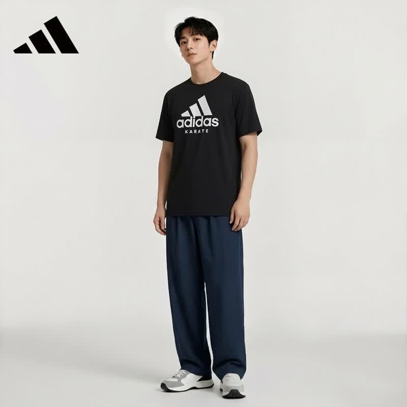adidas T-shirt met korte mouwen voor heren