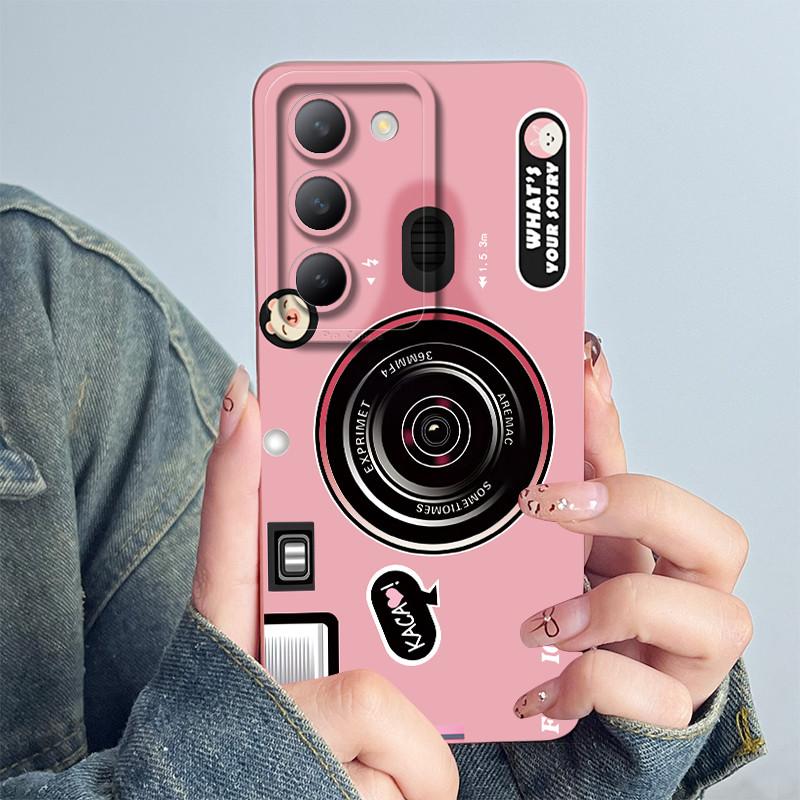 

For Vivo V30 Lite 4G / V40 SE 5G / V30 SE 5G Phone Case Casing Soft Silicone Sweet Painted Lovely Printed Protective Back Cover Vivo V40 SE 5G