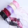 10 Yards Gift Wrapping Elegant Fishtail Yarn Diy Organza Ribbon 4CM