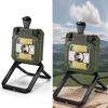 Hand Crank LED Camping Lantern Rechargeable Mini Flashlight with Stand Camping Light for Camping Hiking