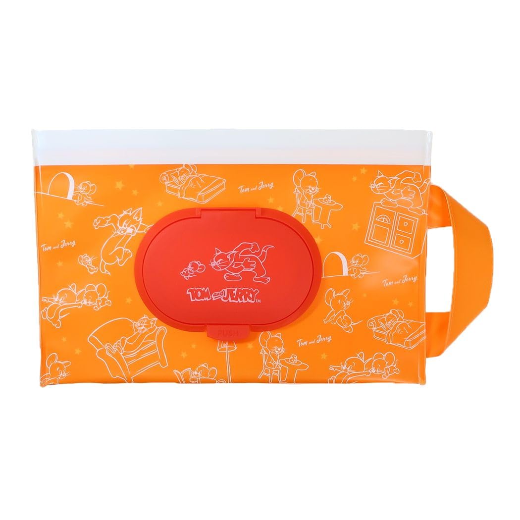 

Marushin Tissue Tom and Jerry Funny Chase Wet Sheet Baby Perfect for and Product 4105045000 Case, Design, Case, Wipes, Portable, Outdoors, Travel,