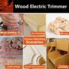 Holz Elektro-Trimmer Holz Laminat Handfräse 35000 U/min Elektrischer Handtrimmer Kantenverbindungsfräser Holzbearbeitungswerkzeug 1280W