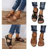 Grenzüberschreitende Mode im römischen Stil Vintage Damen-Sandalen mit weicher Sohle und bequemem Keilabsatz