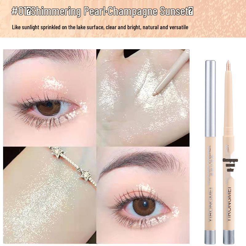 

Многофункциональные перламутровые тени для век: Естественно подчеркните глаза, осветлите и контурируйте с помощью консилера, хайлайтера, карандаша для эгёсаль в одном.