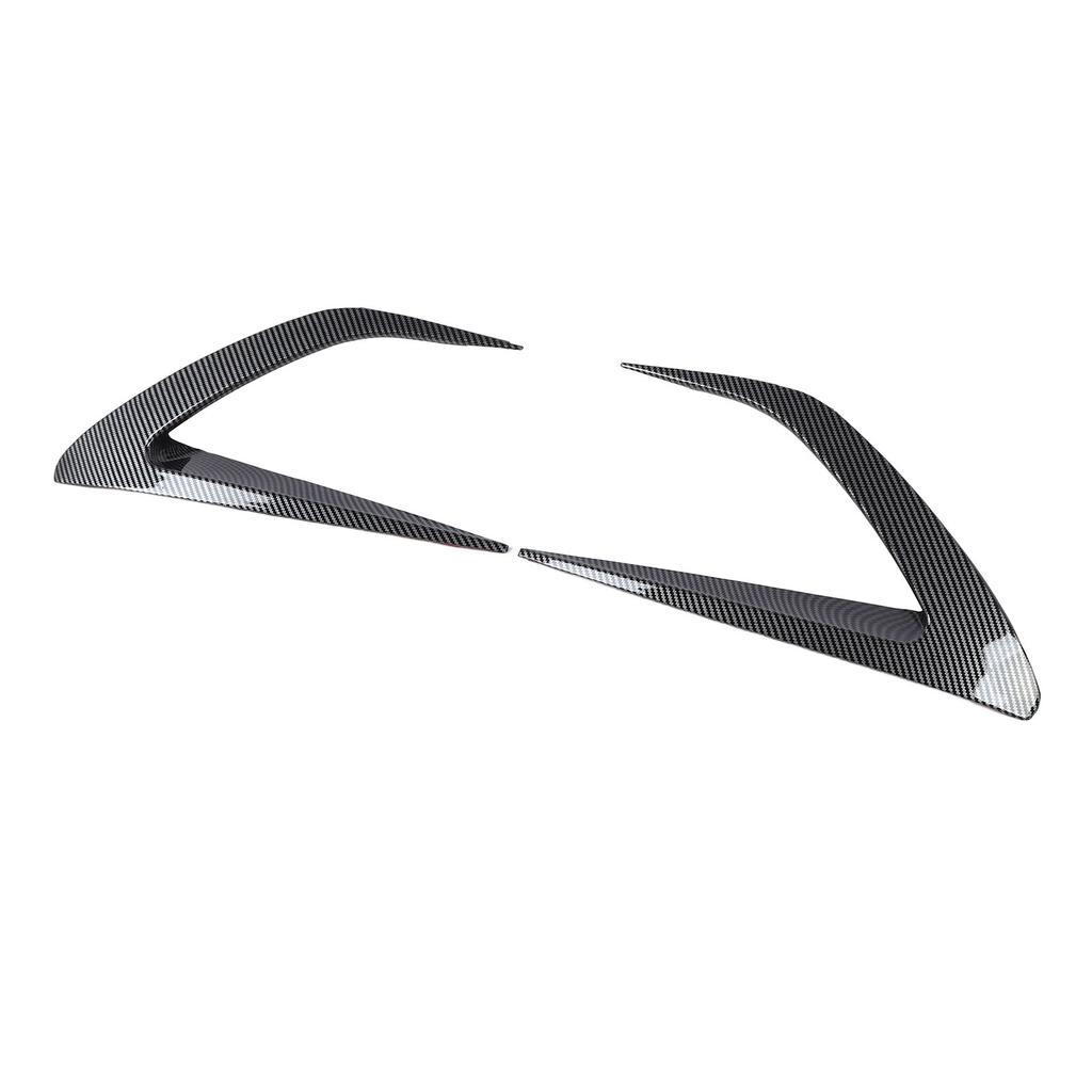 1 par auto främre luftventilssplitter Förbättrad aerodynamik Ökat marktryck Snyggt utseende Ersättning för MX 5 Miata ND