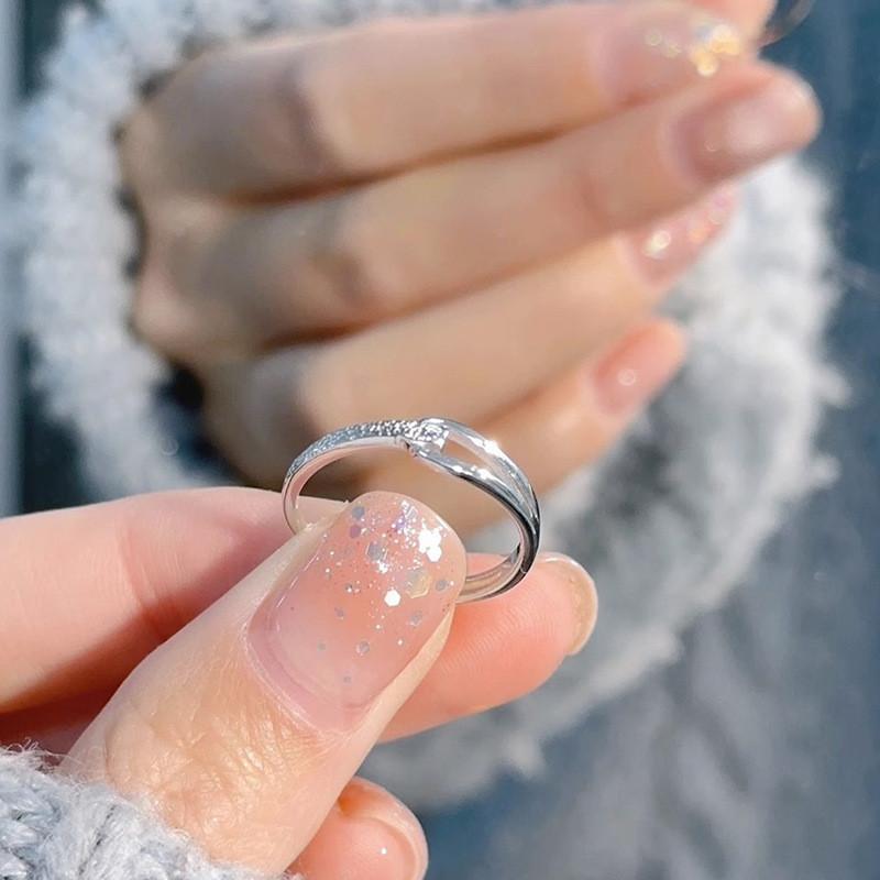 

Медное кольцо хай-энд геометрической формы для женщин, инновационное открытое регулируемое модное ювелирное изделие