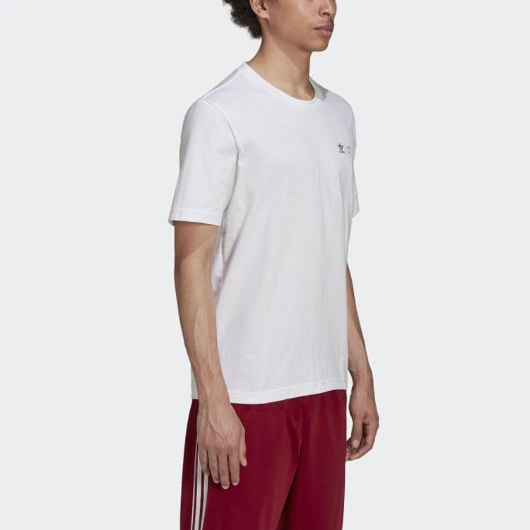 Adidas Originals X Human Made Adidas Originals Trefoil X Human Made Collaboration Casual Sport Round Neck Breathable Short Sleeve T-Shirt GV4338