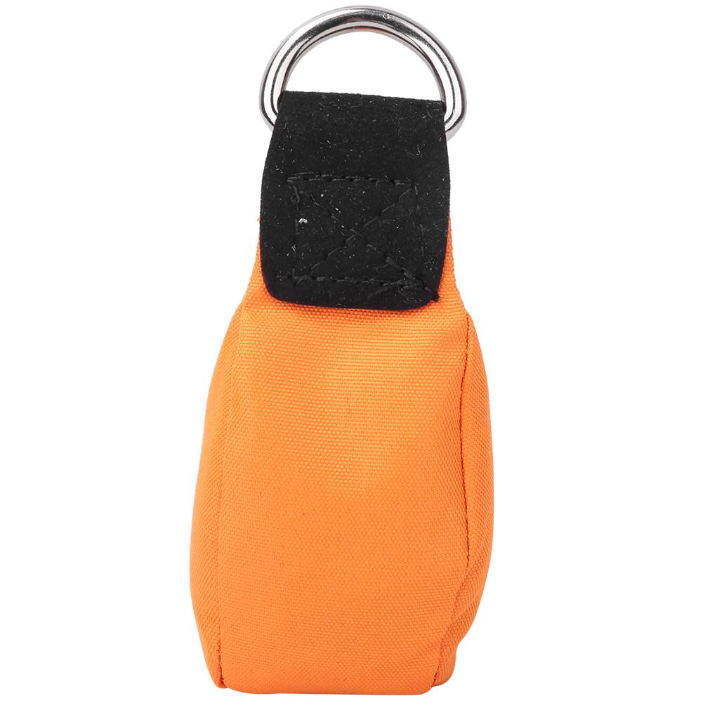 Orange Nylon Multipurpose Climbing Tree Throwing Rope Bag Small Sandbag for Rock Climbing