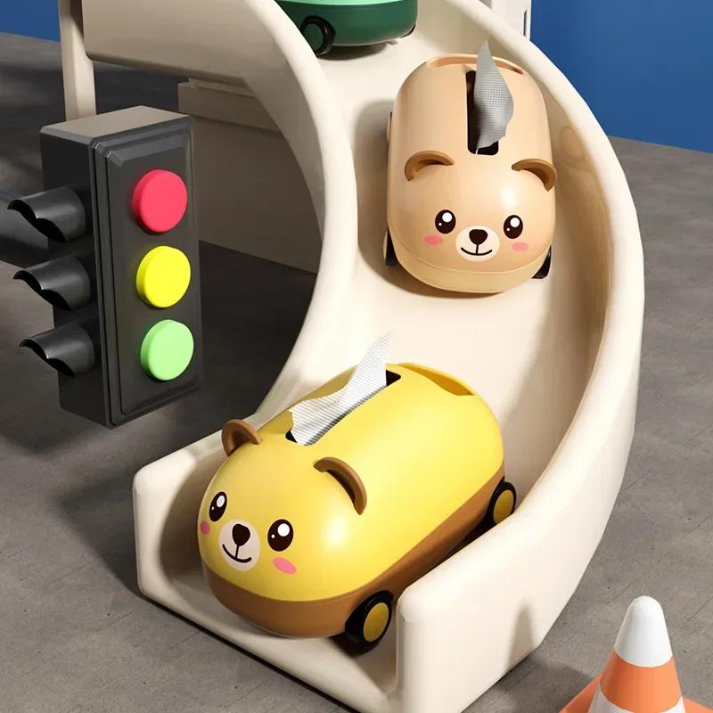 Creative Cute Cartoon Drawer Carton Box for Restaurant Coffee Table Multi-function Desktop Remote Control Storage Box