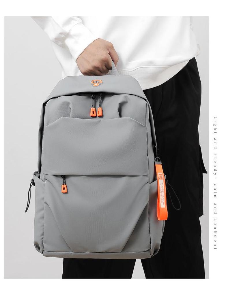 Men's Large Capacity Waterproof Laptop Backpack for Business Travel and Students