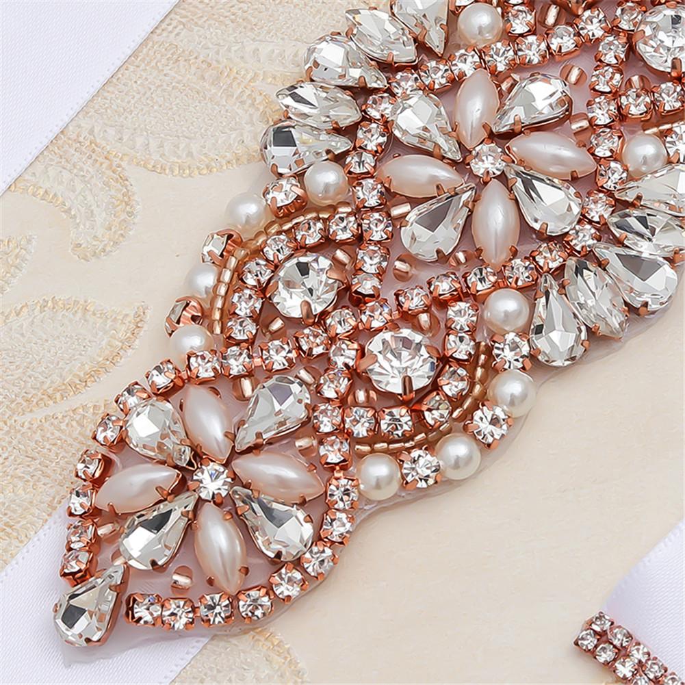 Goedkope YANSTAR Rhinestone Bridal Belt 