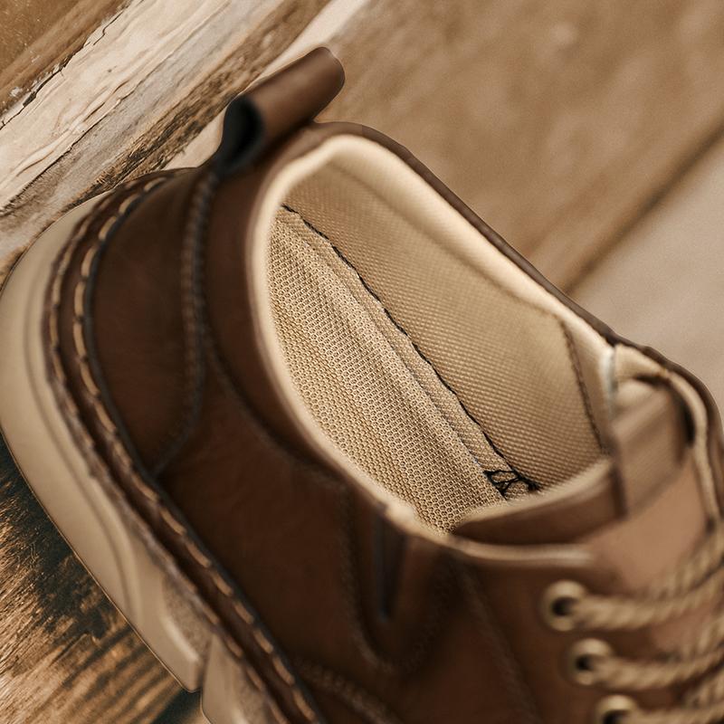 Men's Casual Vintage Shoes Soft Insoles Wide Size 39-47 Anti-Slip Durable Sole Breathable Upper Outdoor Travel  Classic Leisure