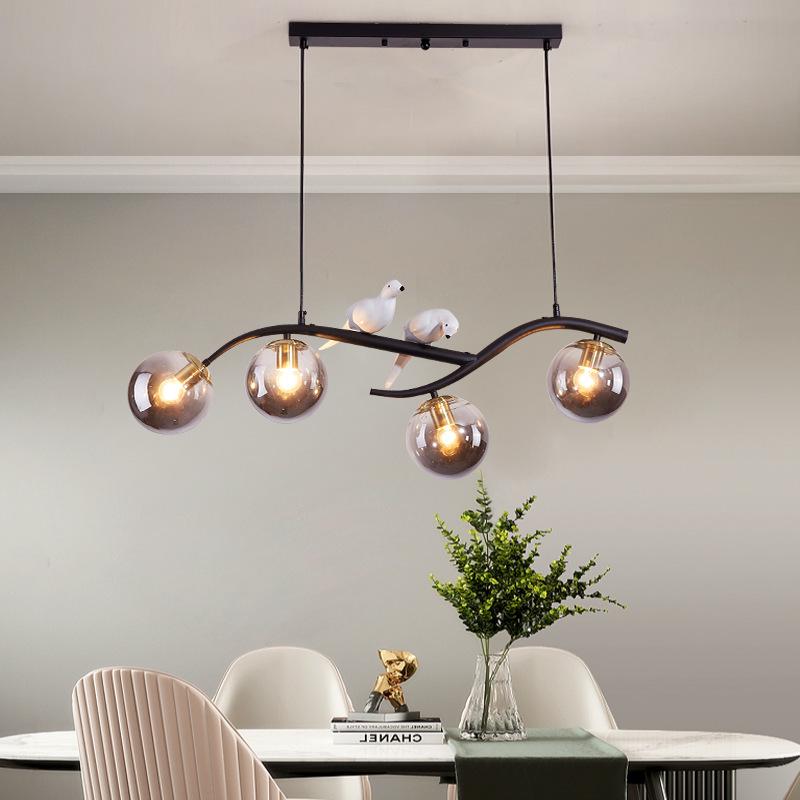 Nordic Modern Minimalist LED Pendant Light for Dining Table or Bar - Little Bird Design, Popular Internet Celebrity Style