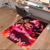 Custom personalization Demon Slayer Nezuko Print Area Rug - Soft, Washable Non-Slip Indoor Mat,Living Room,Home&Office Decorative Rug
