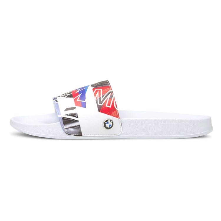 PUMA BMW Motorsport x Leadcat Slide Graphic - White Men s 368582-01 EU 44.5