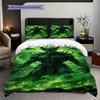 Dark Fantasy Warrior Set Threepiece Set 1 Duvet Cover 2 Pillowcase Without Core Bedding Set Christmas Birthday Gift