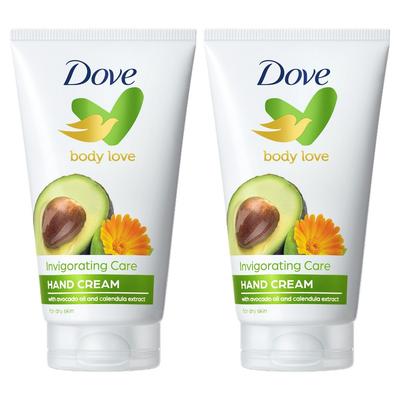 Dove Body Love Cuidado Revitalizante Crema de Manos Aguacate y Jazmín 75ml 2 uds