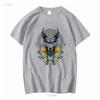 Anubis Ancient Egyptian God Of The Dead Egypt Anpu Jackal T Shirt Size S 5xl Vintage Washed Stretched Homme Streetwear