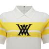 ANEW GOLF Women Abstract Color Block Sweater_Wh