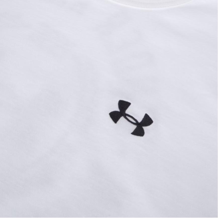 Under Armour Apachw Fashion Simple Versatile Short Sleeve T-Shirt Unisex Tops White 6007564-100