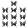 10Pcs Curtain Decorative Pin Butterfly Safety Pin Rhinestones Embellishments Pin For Curtain Decoration Accessories