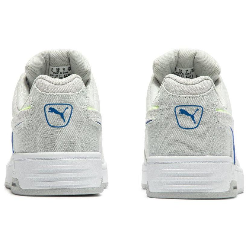Puma Slipstream Lo Canvas Low-Top Sneakers Unisex Sneakers Gray Yellow 390123-01