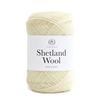 Yokota DARUMA Shetland Wool Yarn, Medium Weight, Col. 1, White, 50g, Approx. 136m, Pack of 5, 6380