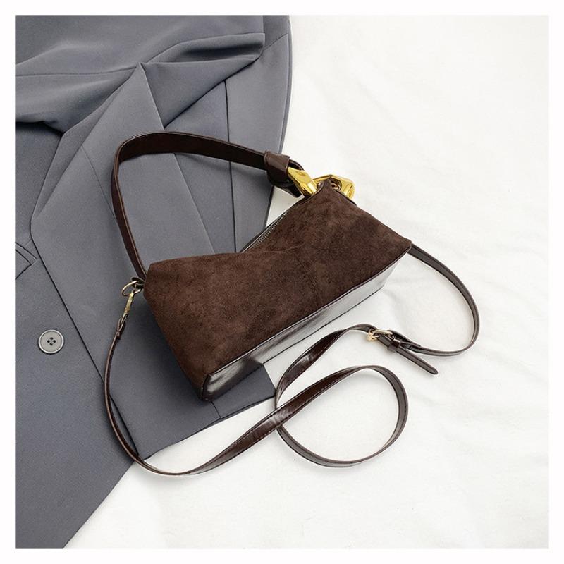 New autumn and winter high-value retro small bag women's messenger bag fashionable and casual simple portable shoulder bag women's