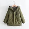 Children's Solid-color Thickened Coat Jackets For Girls And Boys