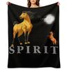 Spirits Stallions of the Cimarrons Premium T-Shirt Throw Blanket for winter manga Sofa Quilt Single Blankets