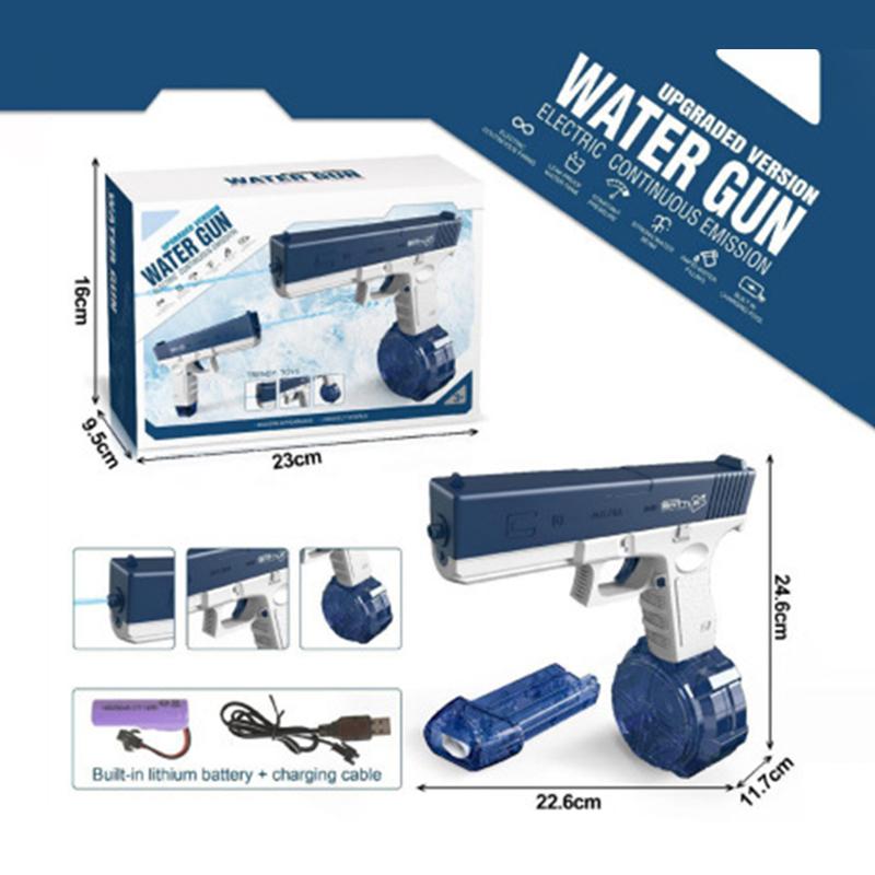 Large Capacity Water Spray Gun Summer Entertainment Water Gaming Toy Fully Automatic Water Gun Outdoor Swimming Pool Toys
