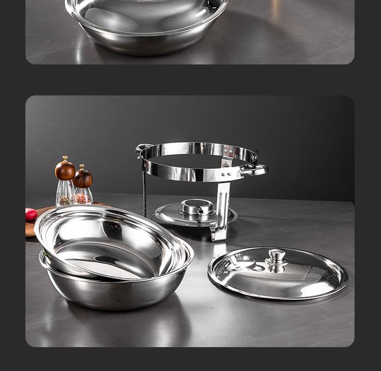 Durable High-Temperature Resistant Stainless Steel Chafer Dish Warmer - Insulated, Hot Selling, High Quality