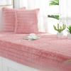 Plush Bay Window Mat Window Mat Fabric Pastoral Life Bay Window Tatami Seat Mat Thickened Non-Slip Balcony Mat