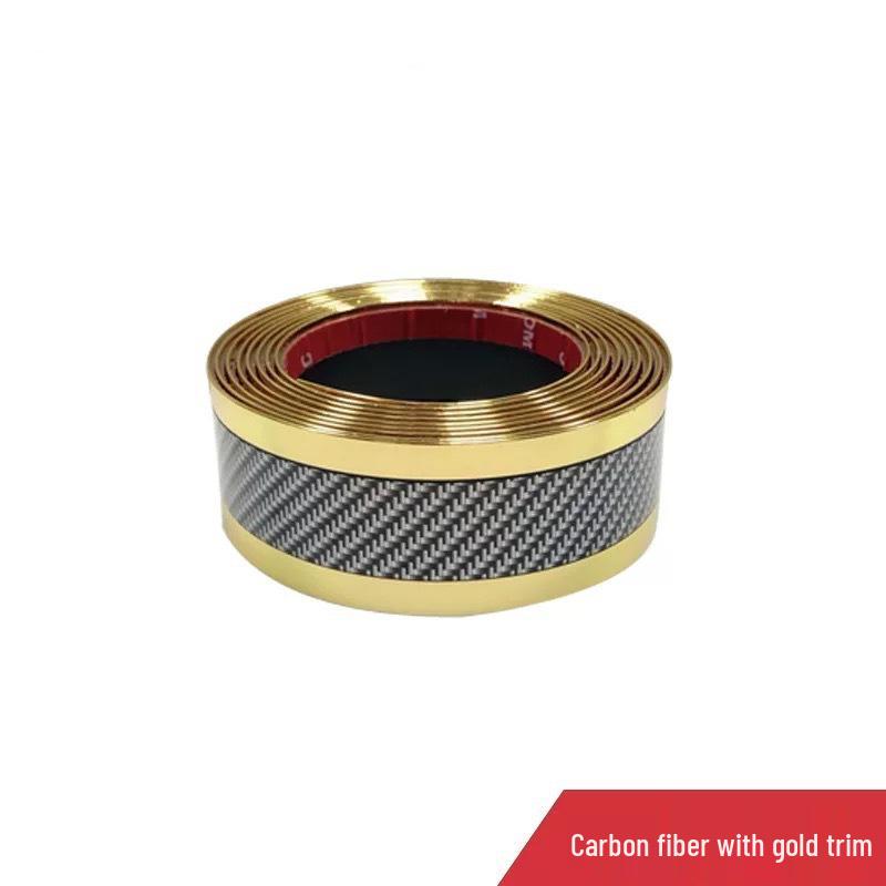 Kohlefaser Auto Türschweller- & Kantenschutzaufkleber