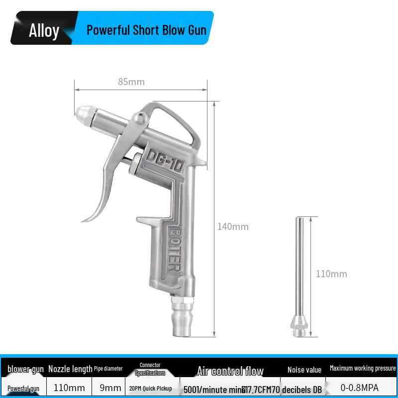 High-Pressure Air Duster Gun for Dusting and Blowing