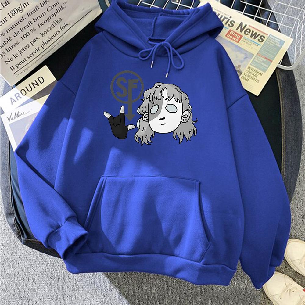 Sally Face SF Hoodies Hot Game Sally Face Graphic Sweatshirt Fall Casual Comfort Pullovers Women Men Long Sleeve Clothing Casual