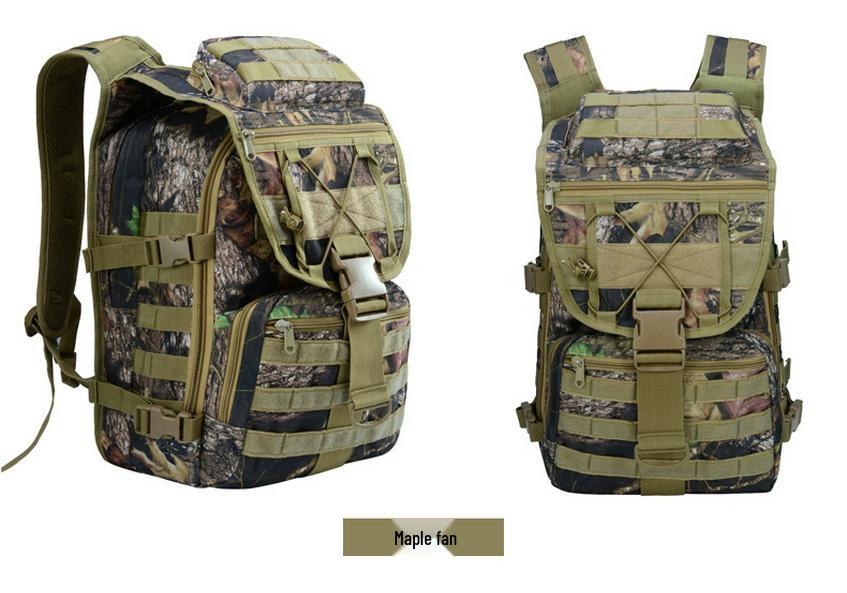 X7 Tactical Waterproof Men's Hiking Backpack - Outdoor Travel & Camping Double Shoulder Bag