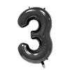 Palloncino Grande Numero da 40 Pollici, Palloncino Numero Grande in Foglio Mylar per Decorazioni Forniture Festa di Compleanno,
