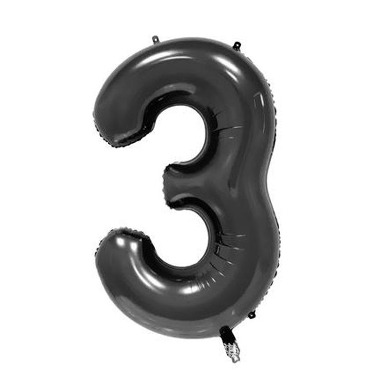 Palloncino Grande Numero da 40 Pollici, Palloncino Numero Grande in Foglio Mylar per Decorazioni Forniture Festa di Compleanno,