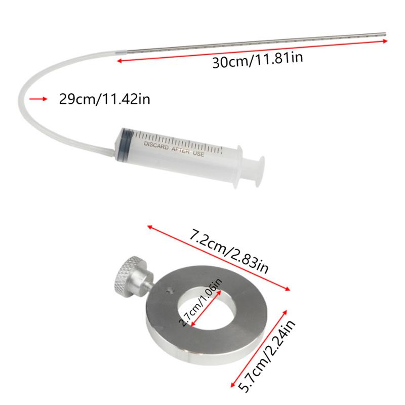 60Ml Universal Fork Oil Level Gauge Suspension Level Tuning Shock Adjustable Ring Measuring Tools Motorcycle Accessories