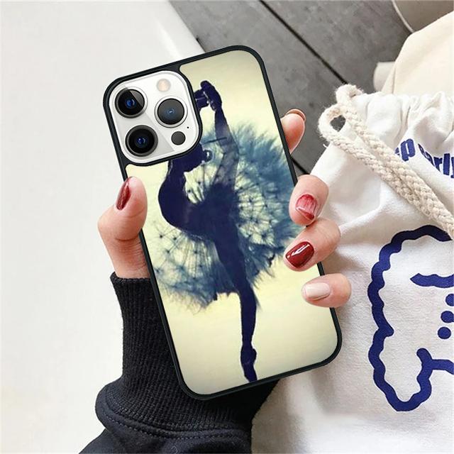 Ballet Ballerina Dancer Phone Case Cover For iPhone 17 Air 15 16 14 13 12 Pro Max 11 Pro Max Plus Coque Shell