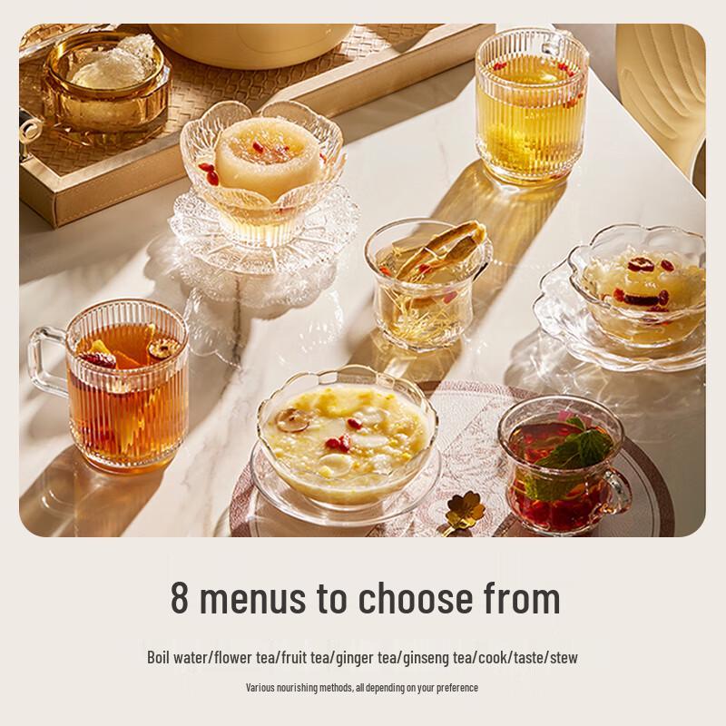 World Kitchen Corning 1L Glass Health Tea Kettle