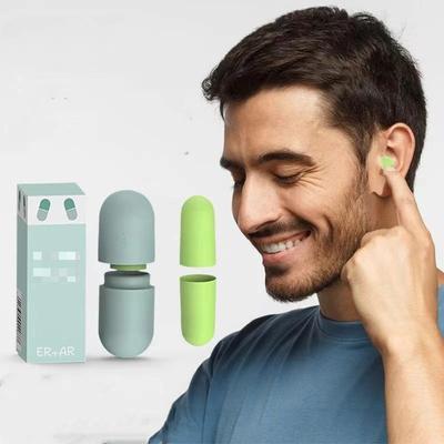 Tampões de Ouvido para Dormir à Prova de Som Tampões de Ouvido para Dormir Abafadores Especiais Macios de Rebote Lento Estudante Proteção Anti-Ruído Protetor de Ouvido Anti-Ronco
