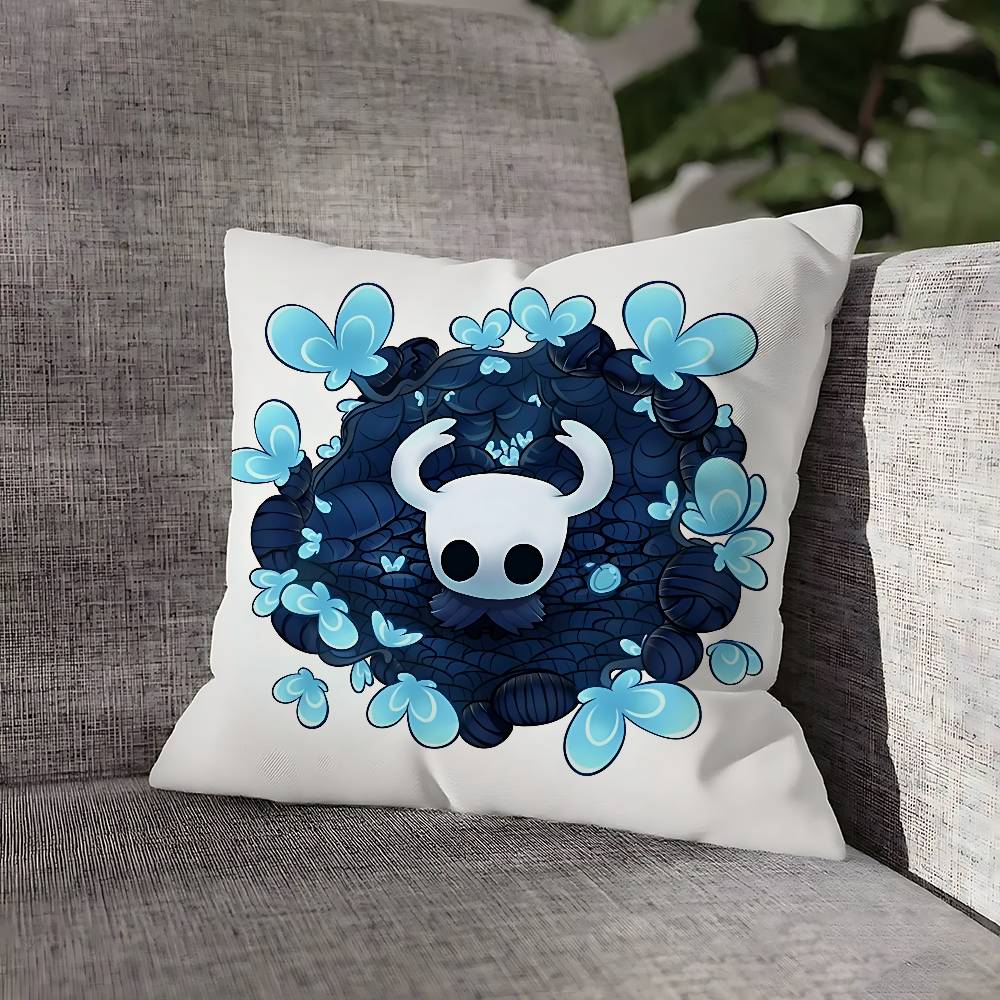 H-Hollow K-Knight Cute Icon Pillow Case For Sofa Decor Car Office Room Printing Cushion Cover Decorations and Protector