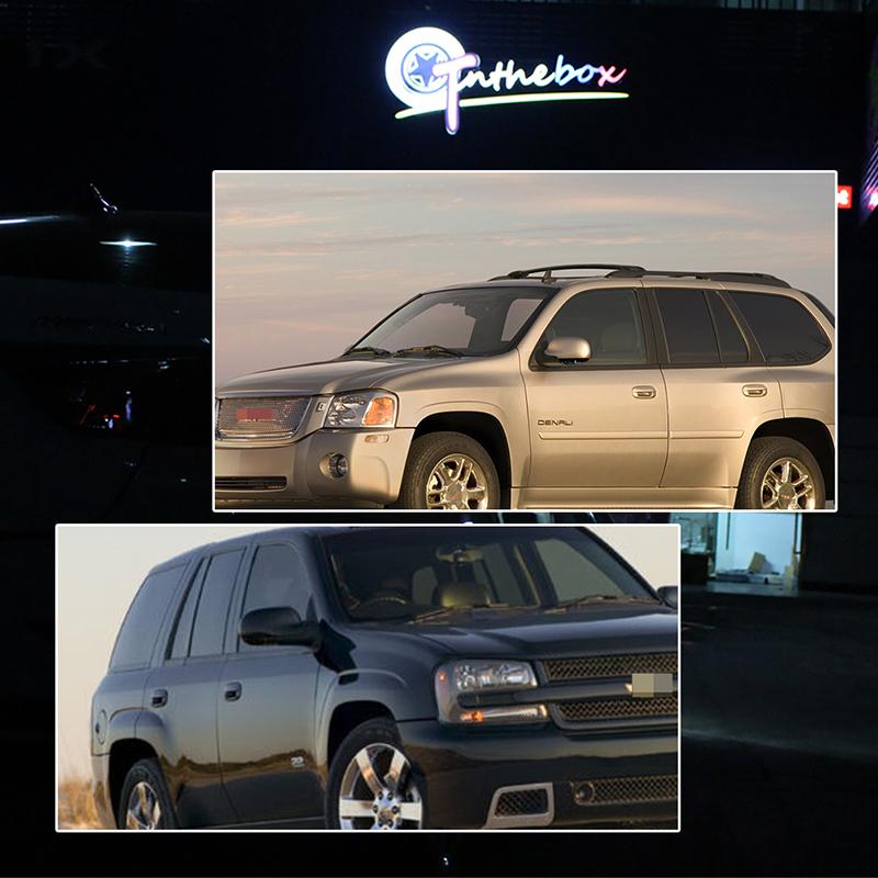 Abdeckungen für Blinker am Seitenspiegel vorne für Buick Rainier, für Chevrolet Trailblazer, für GMC Envoy, für Oldsmobile Bravada