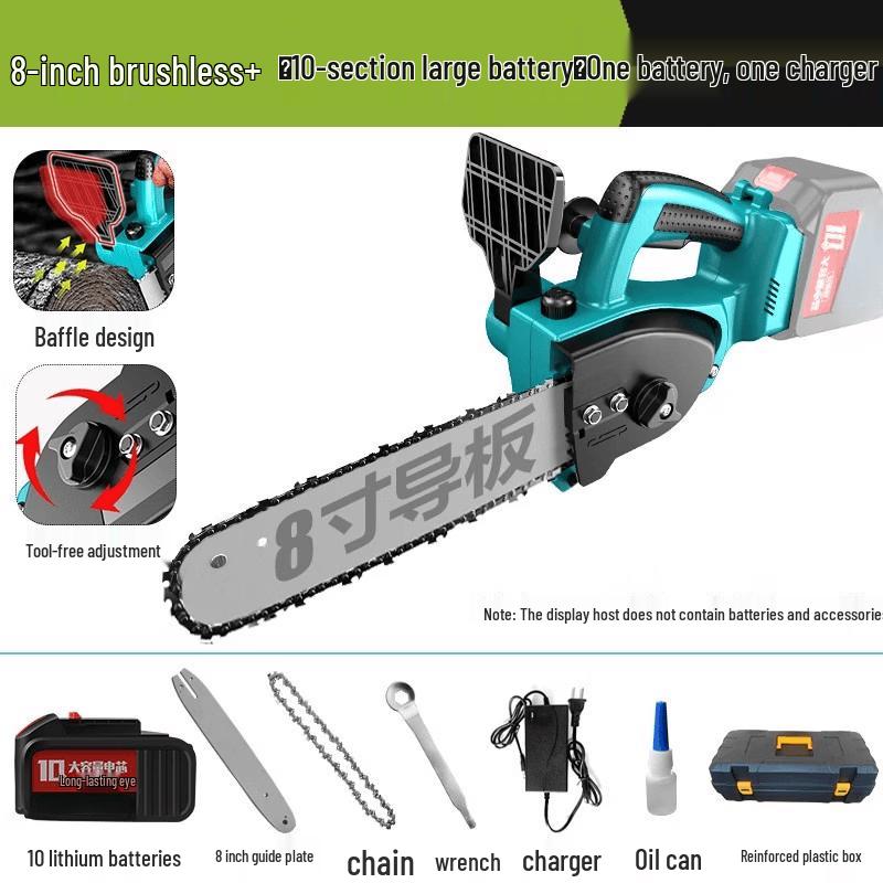 Jiaxuer Brushless Handheld Electric Chainsaw CN Plug (adapter Included)