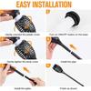 1/2/4/6/8/10Pcs Solar Flame Torch Lights Flickering Light Waterproof Garden Decoration Outdoor Lawn Path Yard Patio Floor Lamps