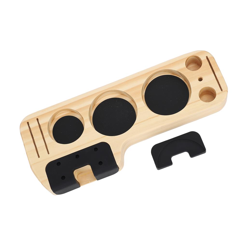 Kaffee Tamper Halter Station Holz Kaffee Filter Verteiler Tamper Halter für Zuhause Café Restaurant Hotel Büro