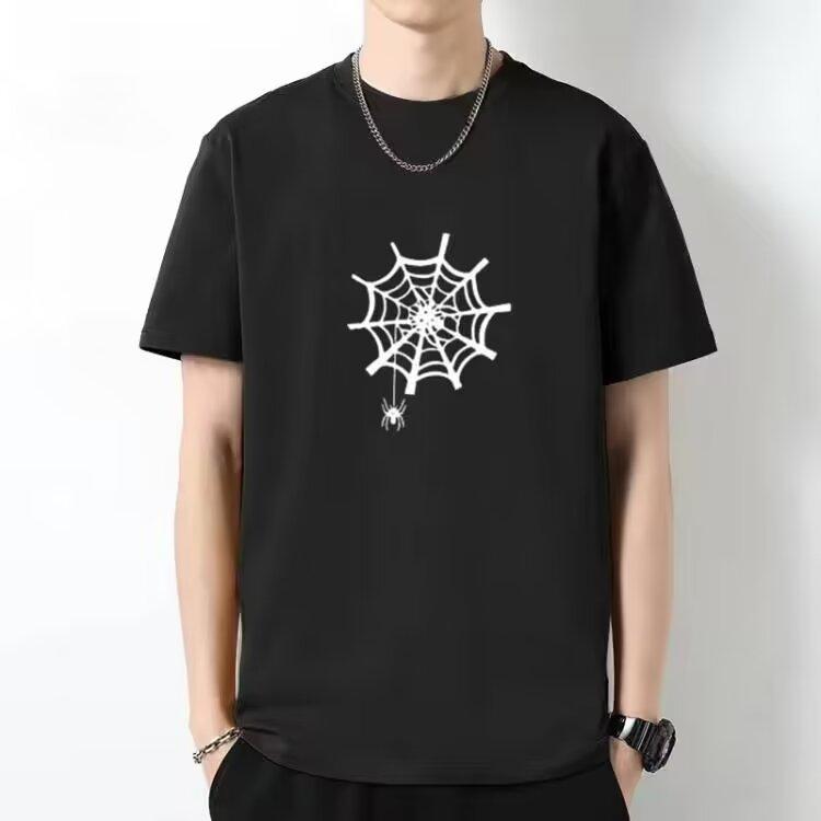 Herren Sommer neues Kurzarm-T-Shirt locker große Größen Body-T-Shirt Trend lässiges Kurzarm-T-Shirt