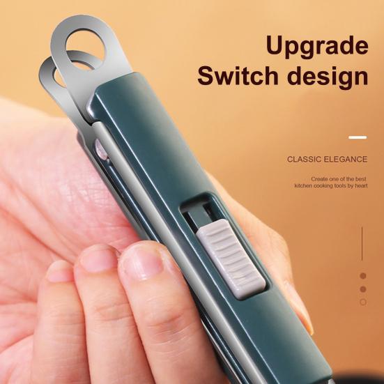 Useful Sturdy Construction Hanging Hole Lightweight Food Serving Grill Food Tongs for Kitchen Grilling Clip